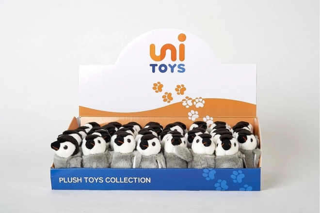 Pinguin din pluș pui 12 cm