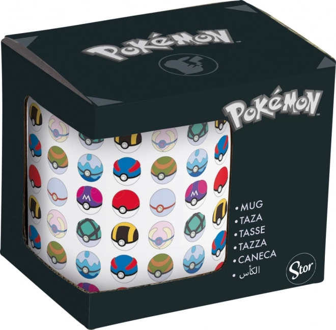 Cana ceramica Pokemon Pokeball 315 ml