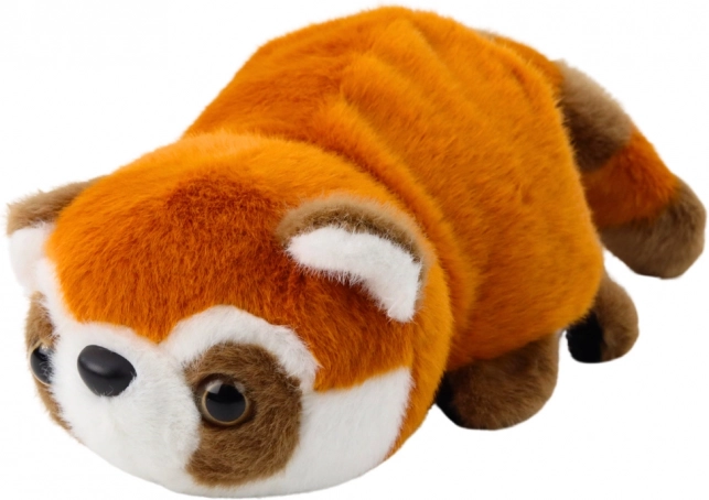 Jucărie de pluș 2în1 - Panda roșie și clasică 22 cm