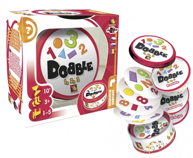 Dobble 1-2-3 - versiunea pentru copii