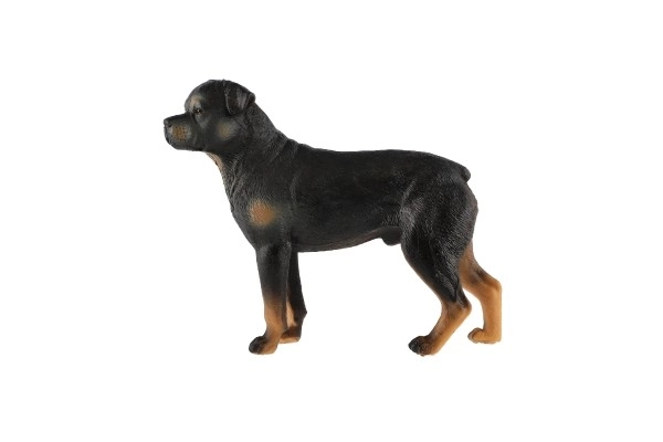 Jucărie câine Rottweiler din plastic