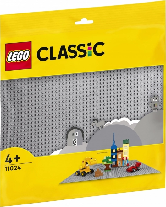 Placă de construcție gri LEGO Classic