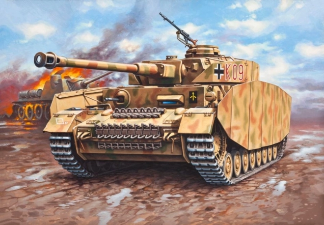 Model de plastic Panzerkampfwagen IV Ausf H 1/72