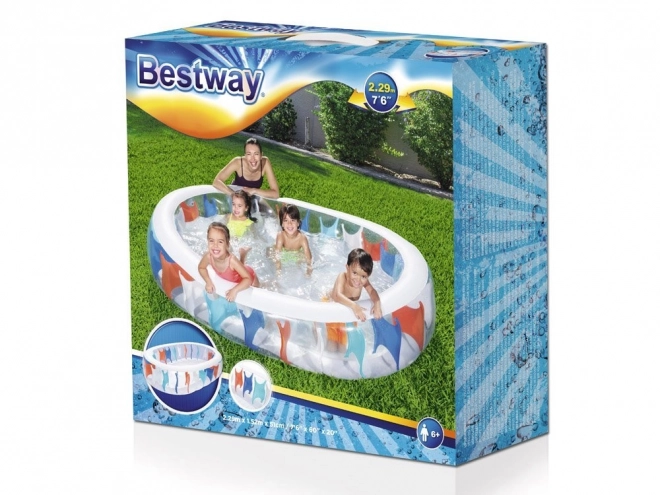 Piscină gonflabilă familie Elipsa Bestway