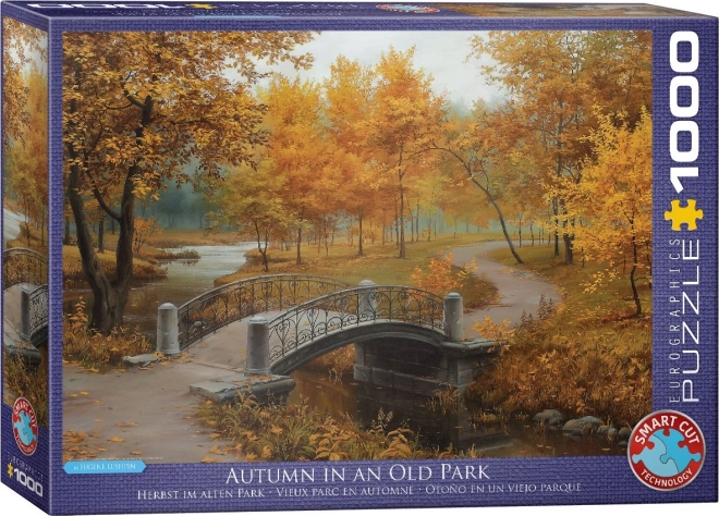 Puzzle Toamna în parcul vechi