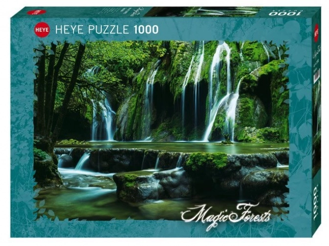 Puzzle pădurile magice: Cascadele 1000 piese