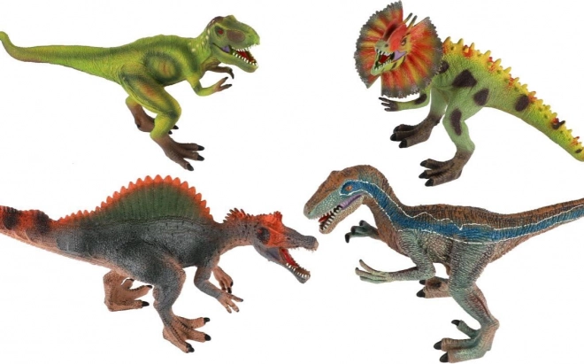 Figurină de dinozaur din plastic 34x17cm - set de 8 tipuri