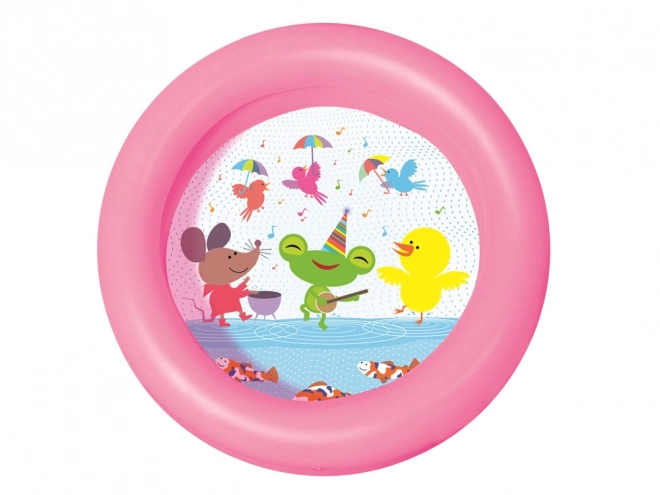 Piscină gonflabilă pentru copii Bestway cu două inele, mov