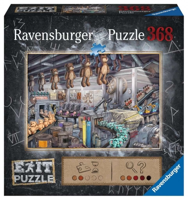 Puzzle Exit - Fabrica de jucării de la Ravensburger