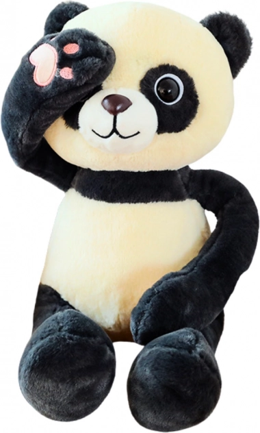 Panda de pluș cu magneți 23 cm