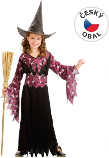 Costum de carnaval vrăjitoare pentru copii 130-140 cm