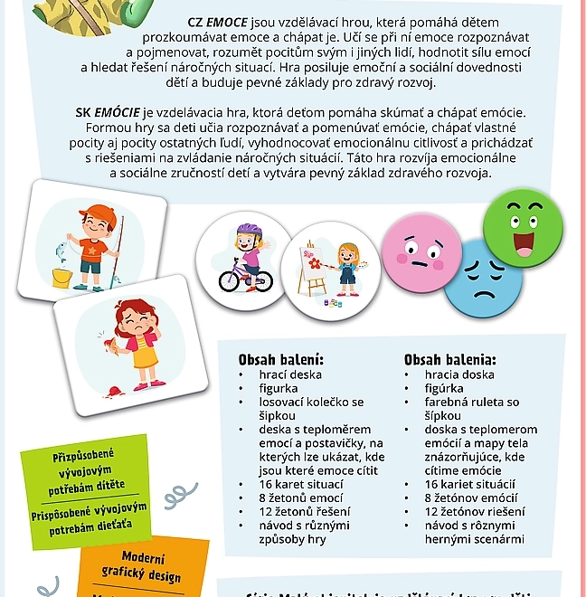 Joc educativ Micul descoperitor: Emoții