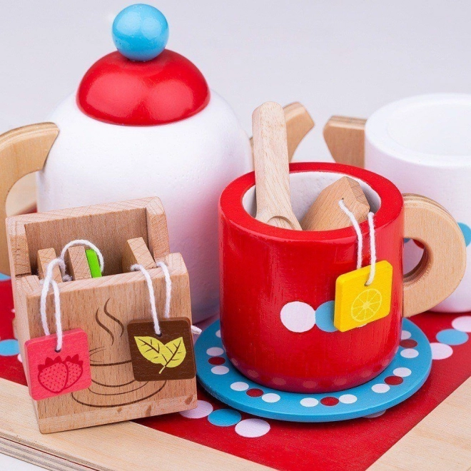 Set pliculețe de ceai Bigjigs Toys