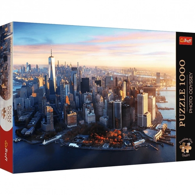 Puzzle Premium Plus - Foto Odissea: Manhattan New York 1000 piese