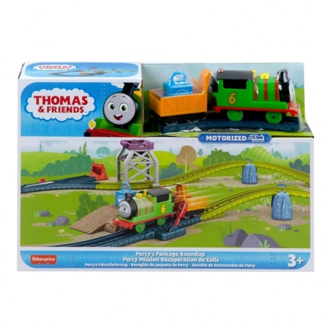 Set Locomotivă cu motor Thomas și prietenii, Percy