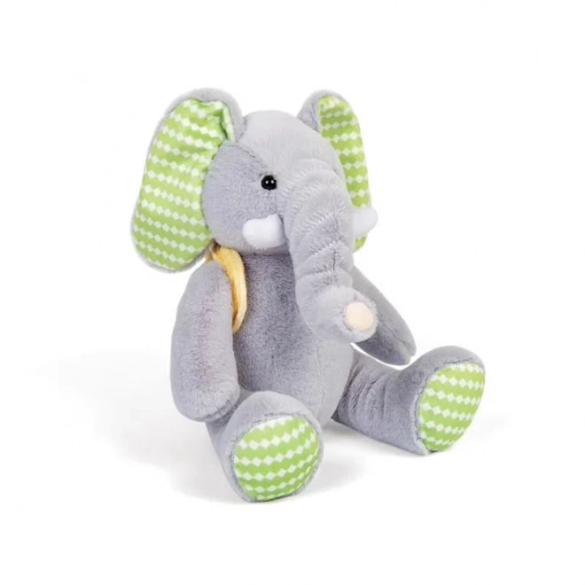 Elefant de pluș cu rucsac