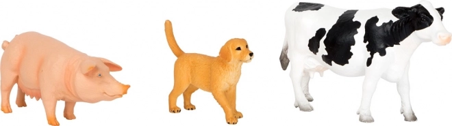 Ferma din lemn cu animale de la small foot