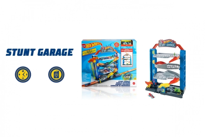 garaj portabil Hot Wheels City