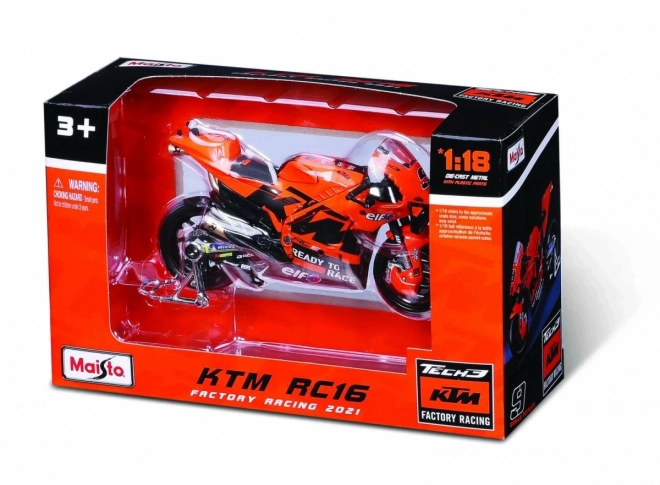 Model metalic motocicletă Tech3 KTM Factory Racing 2021