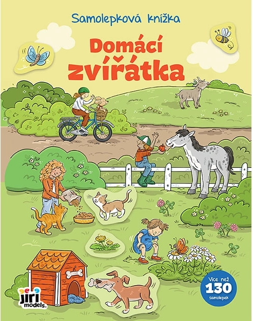 Cărticica de Autocolante Animale Domestice