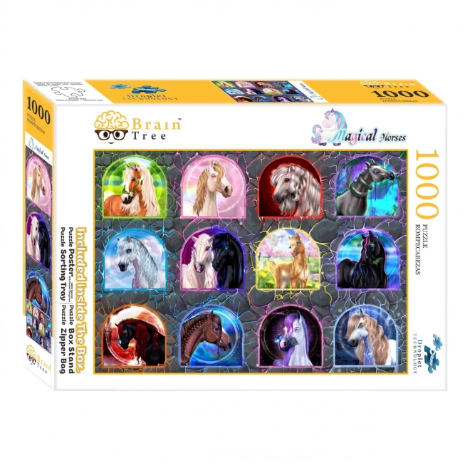 Puzzle Brain Tree cai magici 1000 piese