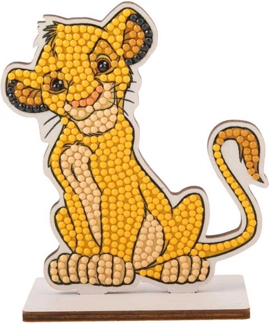 Pictură cu diamante Regele Leu Simba