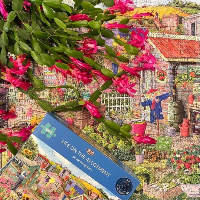 Puzzle Viața în grădină 1000 piese