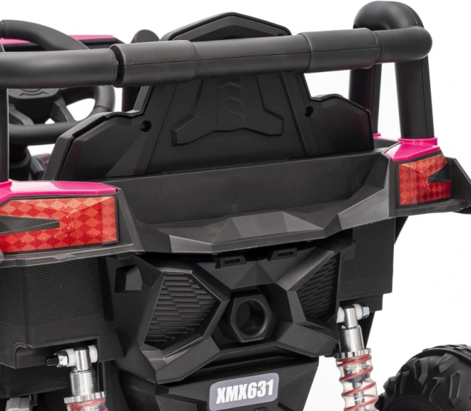 Automobil electric pentru copii Buggy Madman UTV-MX roz