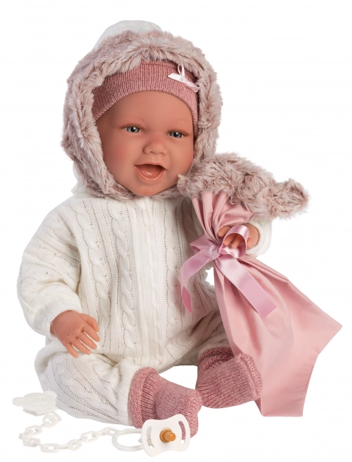 Costum elegant pentru păpușă New Born 40-42 cm