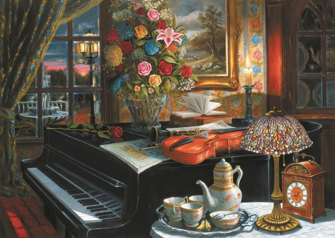 Puzzle 2000 piese - Sunetele muzicii