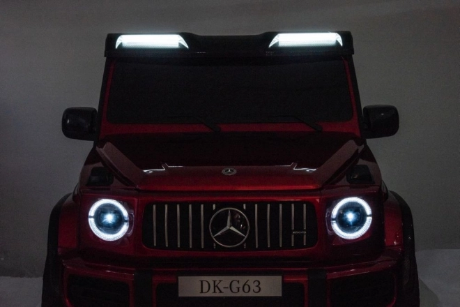 Mașină pe acumulator Mercedes G63 XXL Roșu 24V