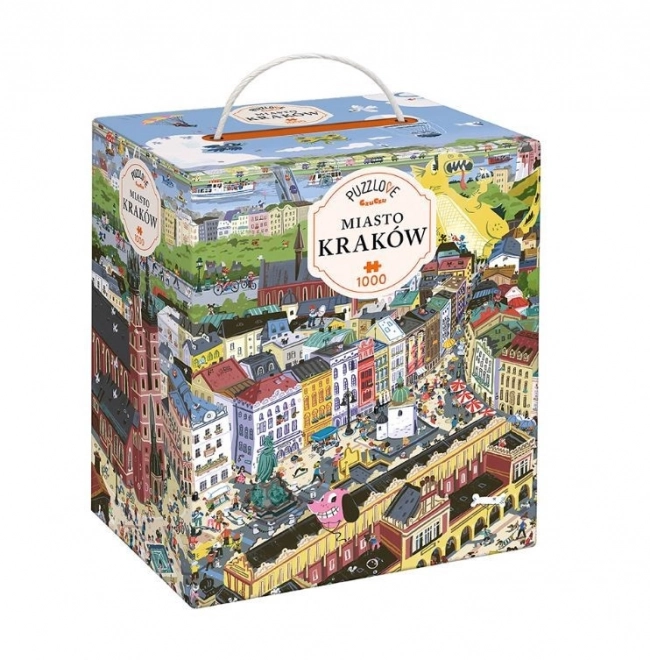 Puzzle Miasto Cracovia 1000 piese