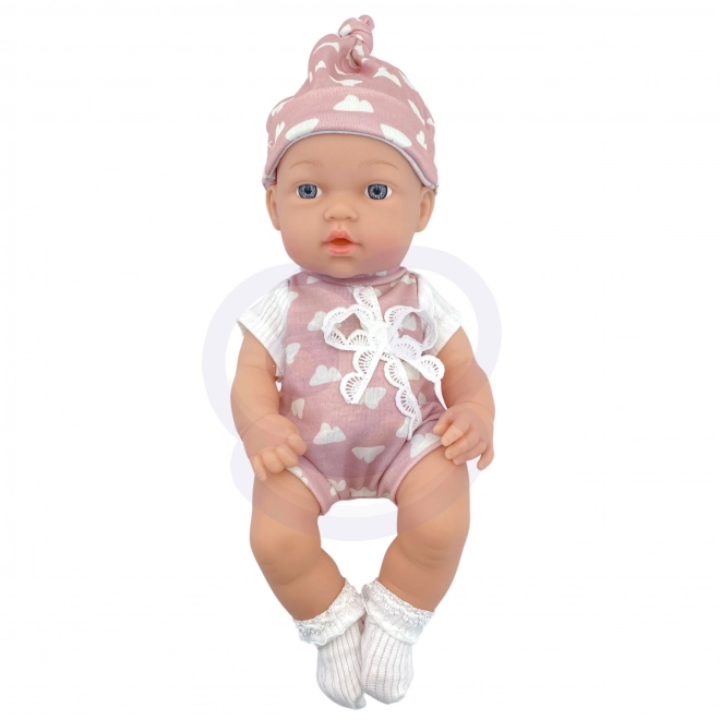 Păpușă adorabilă Woopie Royal în ținută roz 36 cm