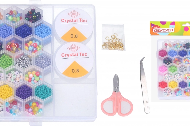 Set de mărgele cu accesorii