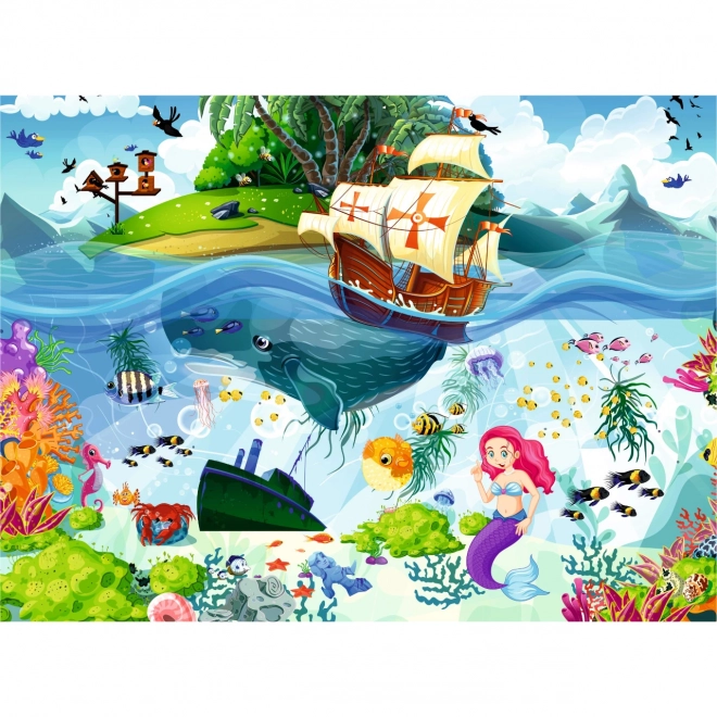 Puzzle Brain Tree sirenă 500 piese