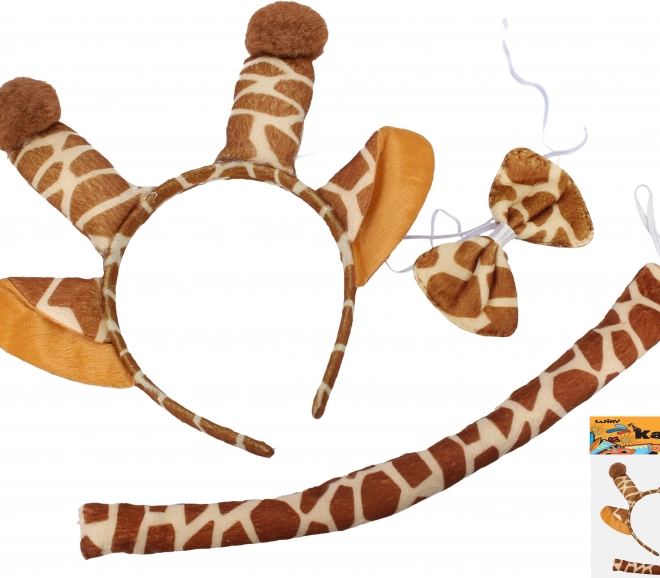 Set de carnaval - Girafă