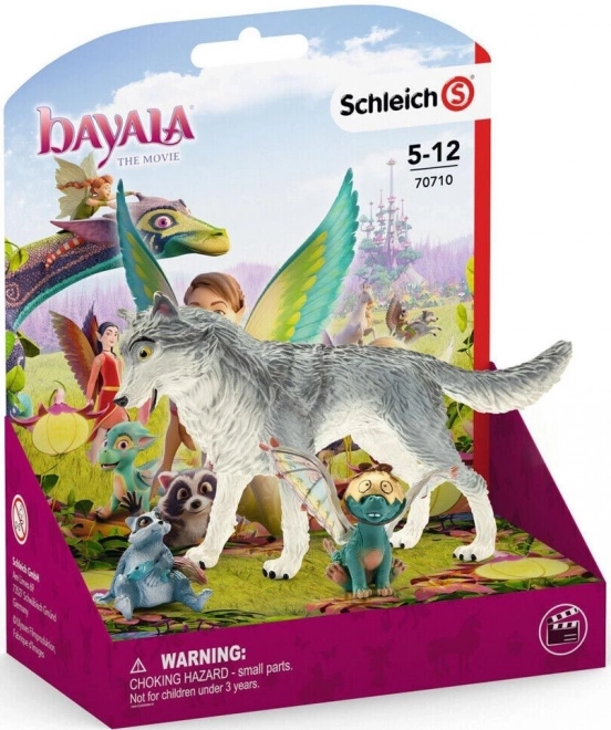 Set figurine Schleich Lykos Nugur și Piuh Bayala