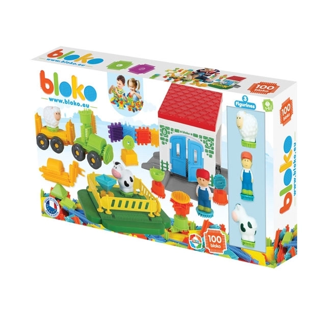 Fermă Blocuri de Construcție Mochtoys