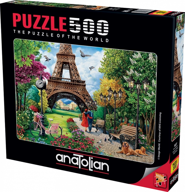 Puzzle Paris în Primăvară 500 Piese