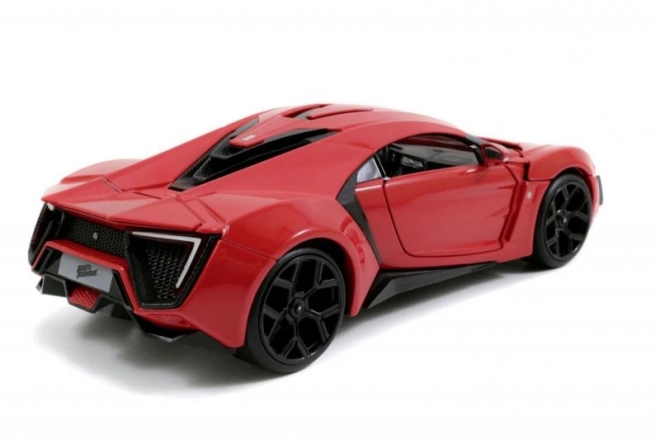 mașină die-cast Lykan Hypersport Războinicii Volanului 1:24