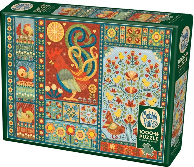 Puzzle Scandi Chicken 1000 piese