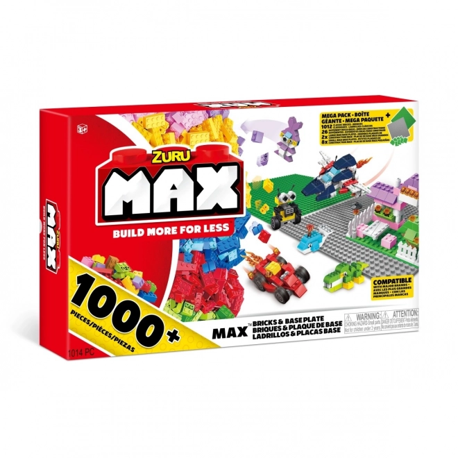 Set de construcții ZURU Max Build cu 1000 de piese