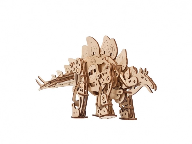 Puzzle mecanic din lemn 3D Ugears Stegosaurus