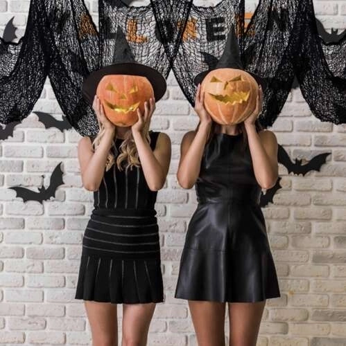 Decor flashy, pânză decorativă mare pentru Halloween