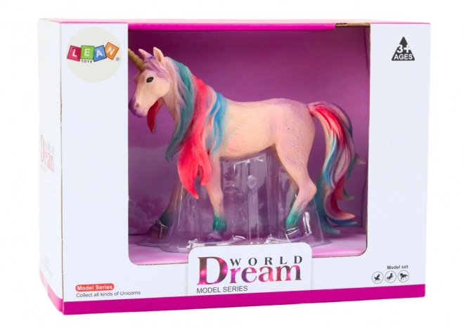 Figurină mare unicorn violet 11 cm