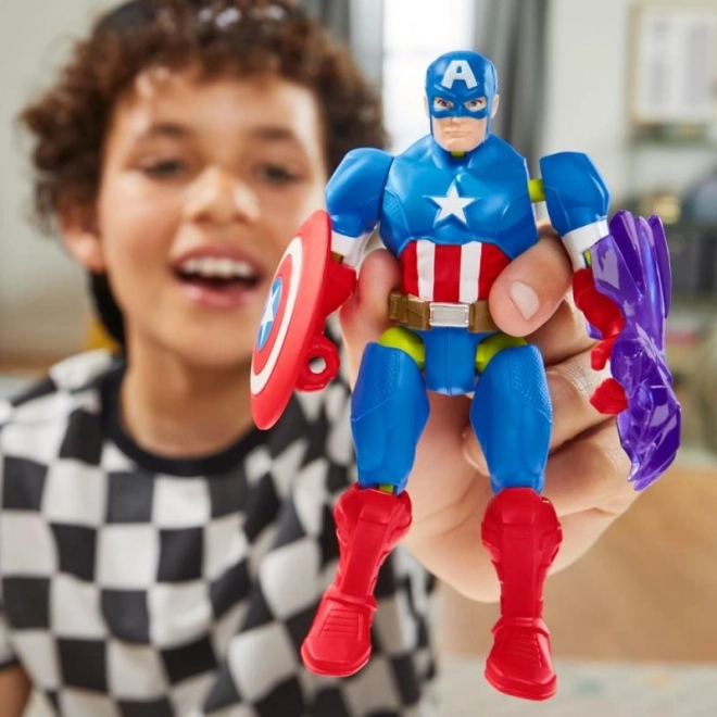 Avengers Mixmashers Figurină Căpitanul America