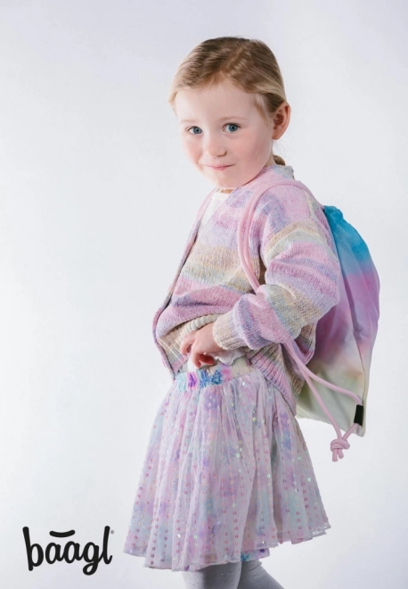 BAAGL Sac de preșcolar Rainbow