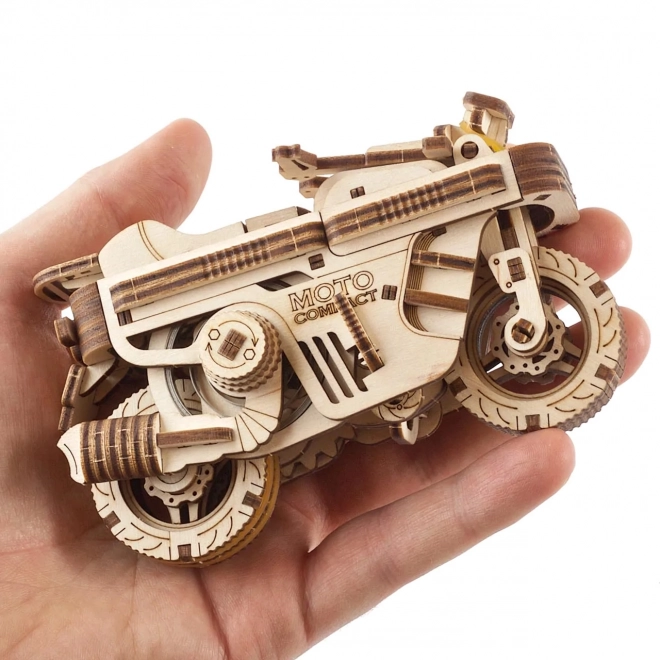 Puzzle 3D mecanic din lemn Ugears - Scuter pliabil