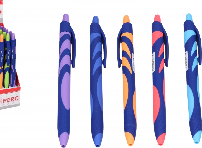Pix cu gel 0,7 mm – scriere lină