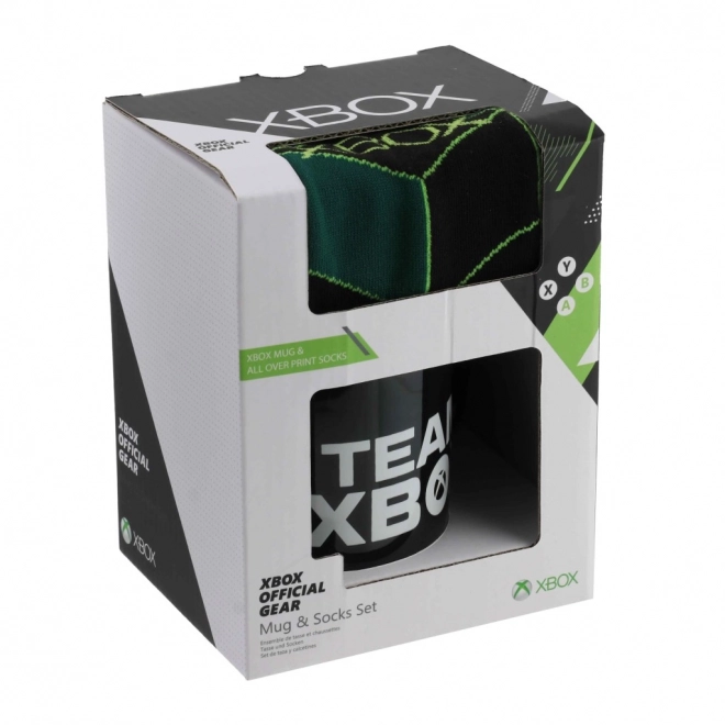 Set cană și șosete XBOX